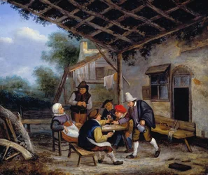 Peasants Drinking